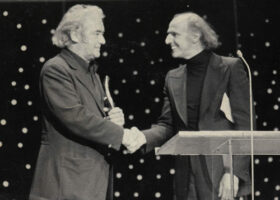 Félix Leclerc et Gilles Vigneault