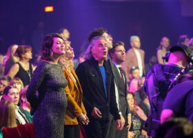 Gala de l'ADISQ - Les soeurs Boulay, Richard Séguin, Patrice Michaud et Vincent Vallières pour l'hommage à Leonard Cohen