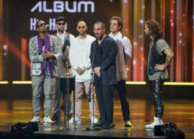 Gala de l'ADISQ - Alaclair Ensemble, gagnant du Félix pour l'Album de l'année - Hip-hop